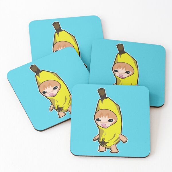 Item preview, Happy Happy Banana Cat meme designed and sold by Rzera-.
