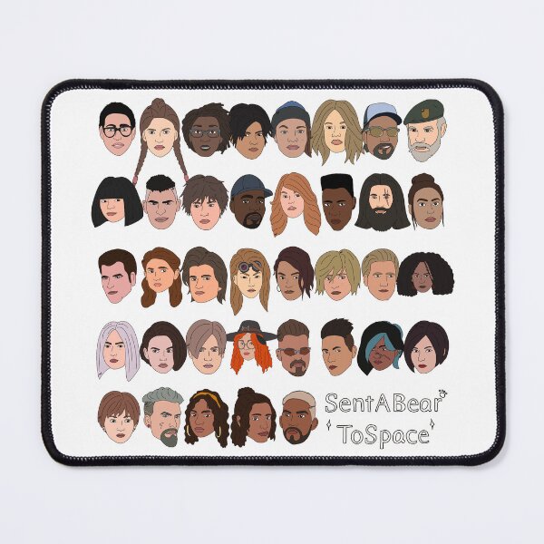 Item preview, DBD Survivor Faces Collection designed and sold by SentABear.