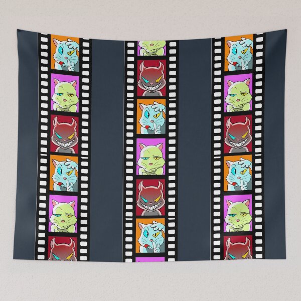 Item preview, White Cat Movie designed and sold by NubeDCJ.