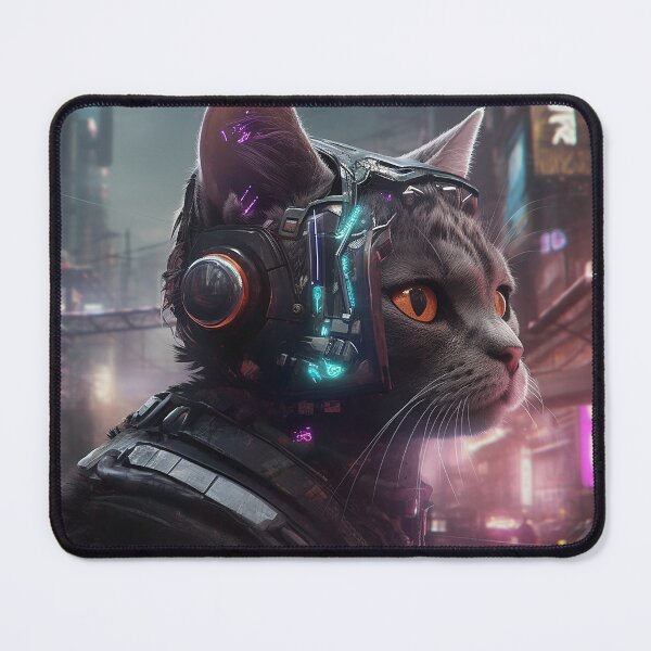 Item preview, The Futuristic Cat designed and sold by veldabarrel56.
