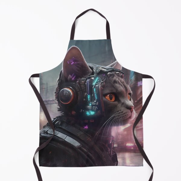 Item preview, The Futuristic Cat designed and sold by veldabarrel56.