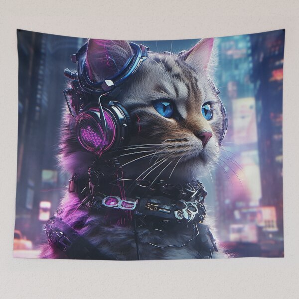 Item preview, Cyber Feline designed and sold by veldabarrel56.
