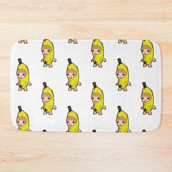 Item preview, hapi banana Cat (on white) designed and sold by Rzera-.