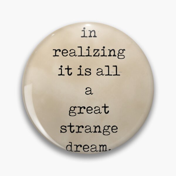 Artikelvorschau, Great strange dream - Jack Kerouac Quote - Literature - Typewriter Print - Vintage entworfen und verkauft von Studio Grafiikka.