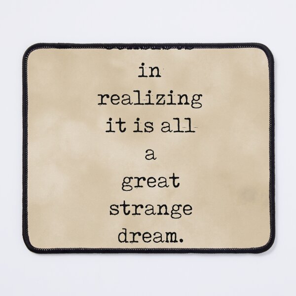 Item preview, Great strange dream - Jack Kerouac Quote - Literature - Typewriter Print - Vintage designed and sold by Studio Grafiikka.