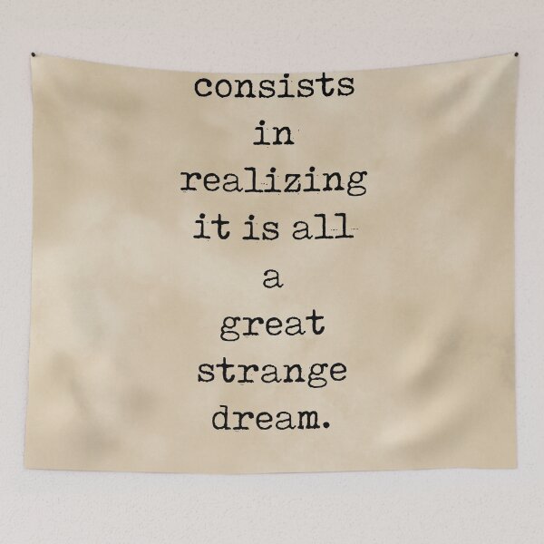 Item preview, Great strange dream - Jack Kerouac Quote - Literature - Typewriter Print - Vintage designed and sold by Studio Grafiikka.