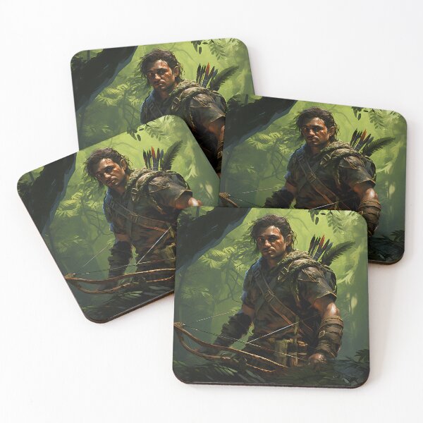 Item preview, Male Essence IV: Fearless Hunter Stalking Prey in the Lush Vegetation". designed and sold by InsaneLEDP.