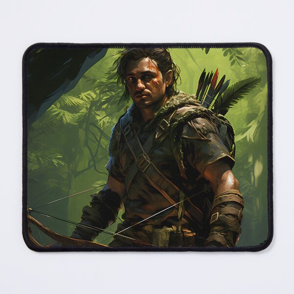 Item preview, Male Essence IV: Fearless Hunter Stalking Prey in the Lush Vegetation". designed and sold by InsaneLEDP.