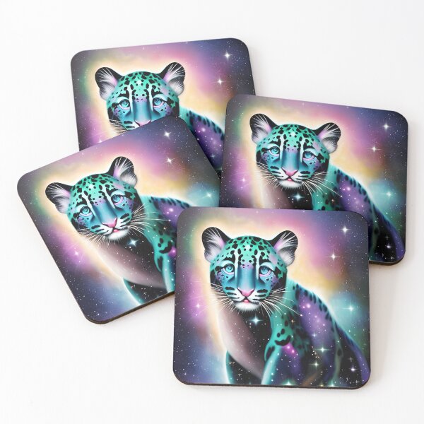 Item preview, Astral Clouded Leopard designed and sold by tobyheward.
