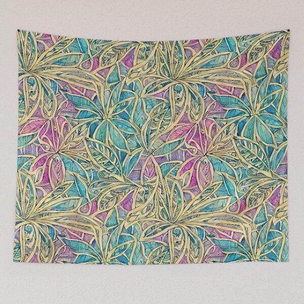 Item preview, Pretty Gilded Plant foliage V2 designed and sold by WallabyJelly.