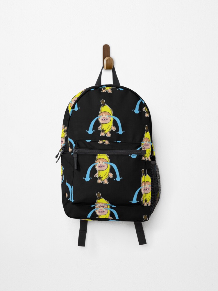 sad cry banana cat - happy happy happy cat meme Backpack for Sale