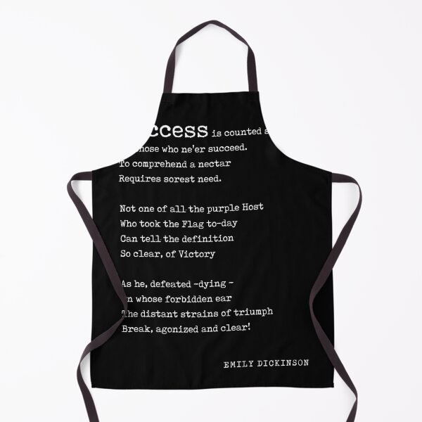 Item preview, Success is counted sweetest - Emily Dickinson Poem - Literature - Typewriter Print - Black designed and sold by Studio Grafiikka.
