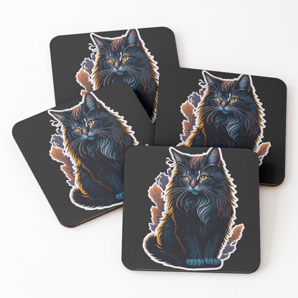 Item preview, Maine Coon (Sticker and Print Out) designed and sold by Sir Elgin Ortiz.
