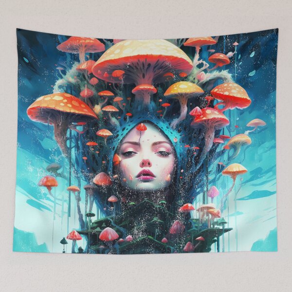 Item preview, Dystopian Mushrooms designed and sold by ThistleMary.