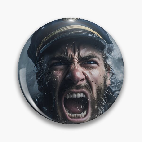 Item preview, Male Essence V: Illustration of a brave sailor facing the fury of the ocean in an epic battle against the waves. designed and sold by InsaneLEDP.