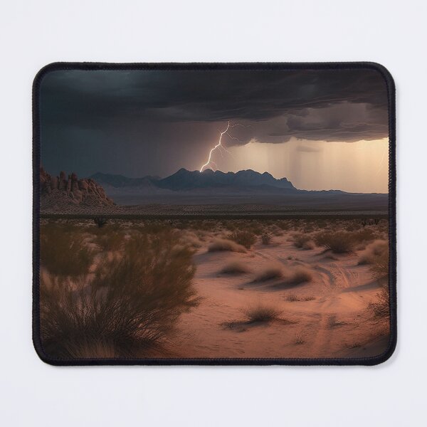 Item preview, Rain Comes to the California High Desert designed and sold by Offsite.
