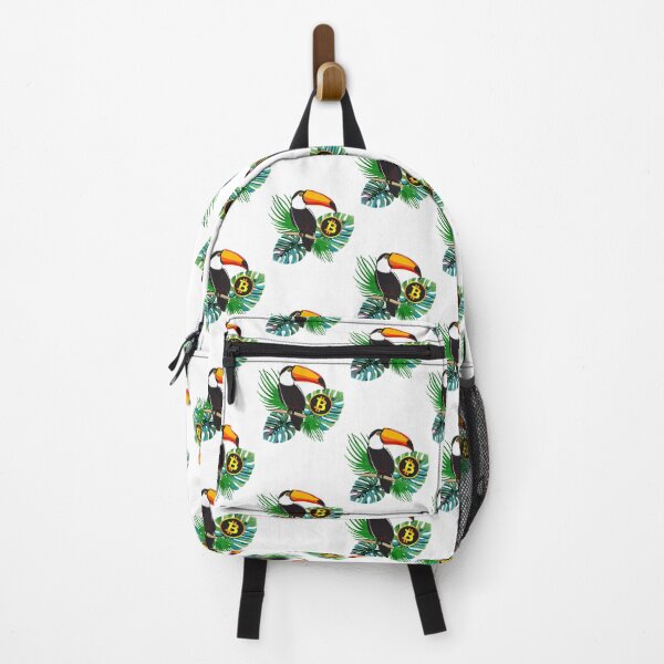 Item preview, Bitcoin Tropical Tucan - Crypto Logo designed and sold by GetCryptoSwag.