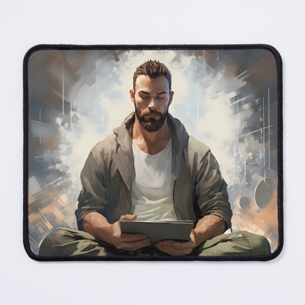 Item preview, Male Essence VI:Digital art inspiring personal growth and determination of a man committed to self-development. designed and sold by InsaneLEDP.