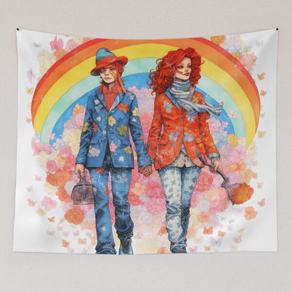 Item preview, Flowerpunk Love: A Kaleidoscope of Expression designed and sold by ThistleMary.