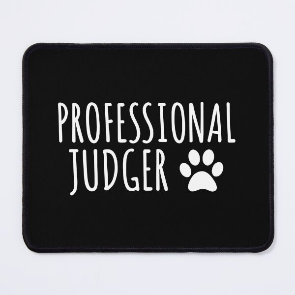 Item preview, Professional judger funny cat job black designed and sold by ArlacV.