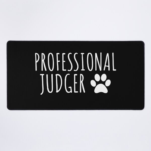 Item preview, Professional judger funny cat job black designed and sold by ArlacV.