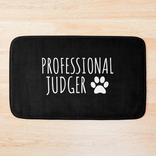 Item preview, Professional judger funny cat job black designed and sold by ArlacV.