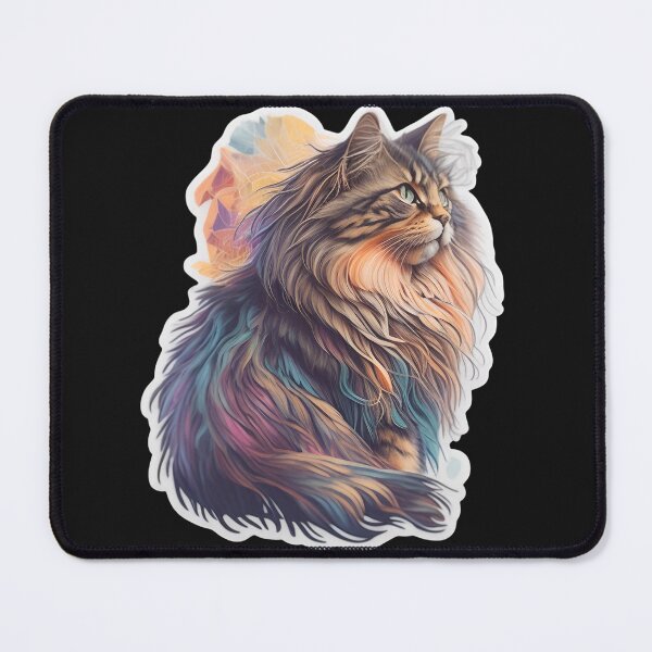 Item preview, Maine Coon (Sticker and Print Out) designed and sold by Sir Elgin Ortiz.