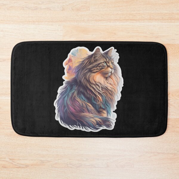 Item preview, Maine Coon (Sticker and Print Out) designed and sold by Sir Elgin Ortiz.