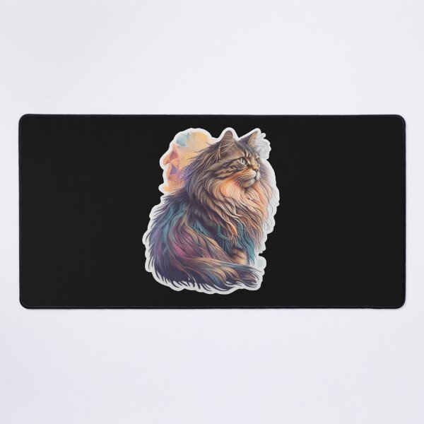 Item preview, Maine Coon (Sticker and Print Out) designed and sold by Sir Elgin Ortiz.