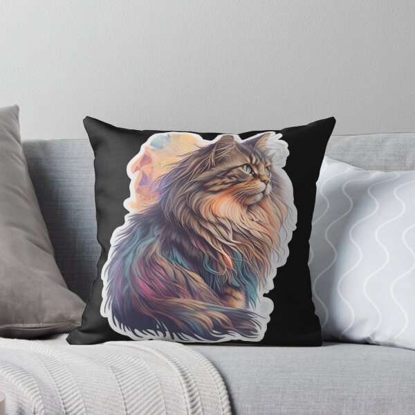 Item preview, Maine Coon (Sticker and Print Out) designed and sold by Sir Elgin Ortiz.