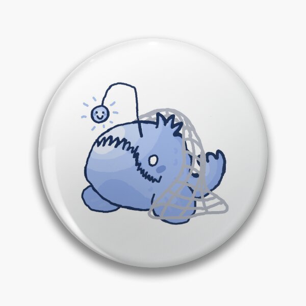 Item preview, Grisly Anglerfish with Net Blankey designed and sold by the-cyan-tiger.