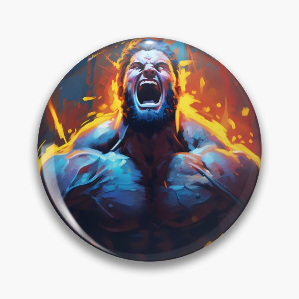 Item preview, Male Essence VIII:Illustration of a Powerlifter Reaching Maximum Weight designed and sold by InsaneLEDP.