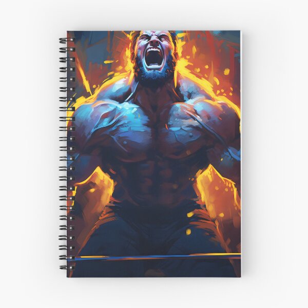 Item preview, Male Essence VIII:Illustration of a Powerlifter Reaching Maximum Weight designed and sold by InsaneLEDP.