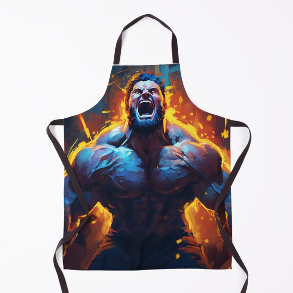 Item preview, Male Essence VIII:Illustration of a Powerlifter Reaching Maximum Weight designed and sold by InsaneLEDP.