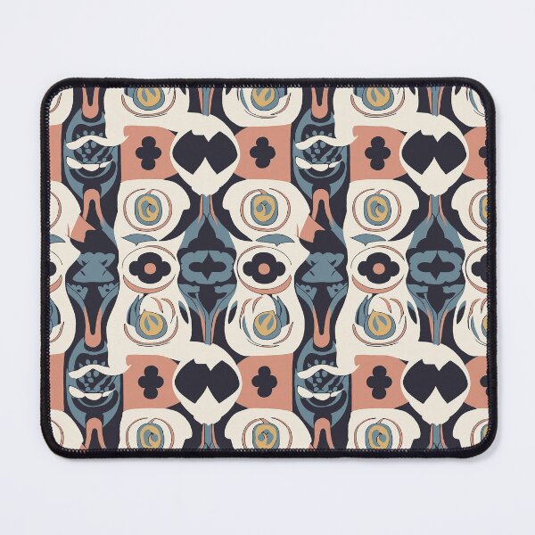 Item preview, Bohemian Blue Pink Stylized Floral Pattern designed and sold by Sturdust.