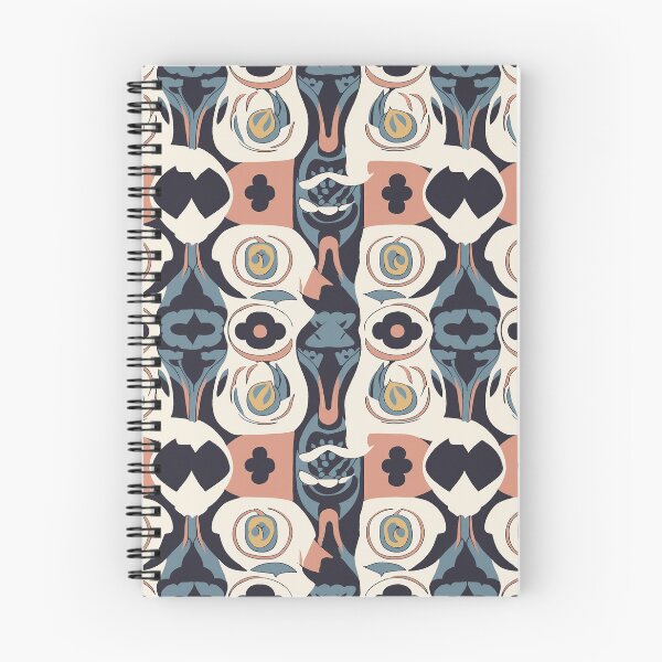 Item preview, Bohemian Blue Pink Stylized Floral Pattern designed and sold by Sturdust.