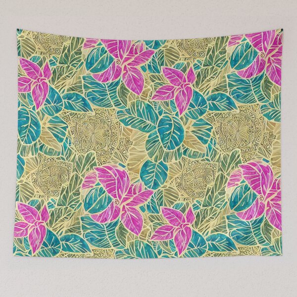 Item preview, Pretty Gilded Plant foliage V3 designed and sold by WallabyJelly.
