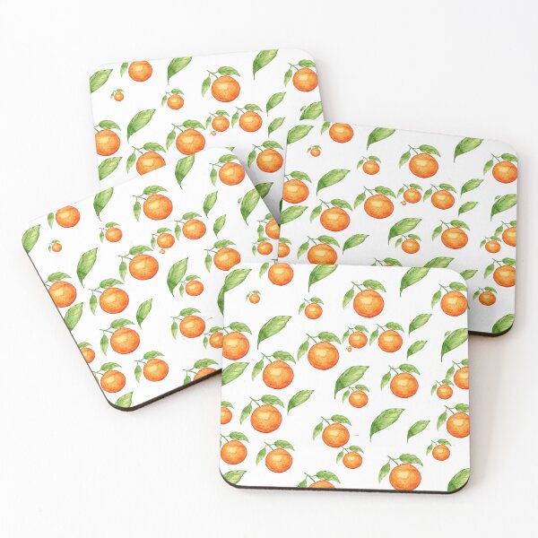 Item preview, Orange and green leaves  designed and sold by Dwijyanshi.