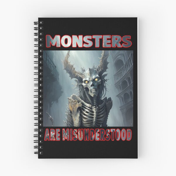 Item preview, Monsters are misunderstood cool monster design designed and sold by DopeDesign111.