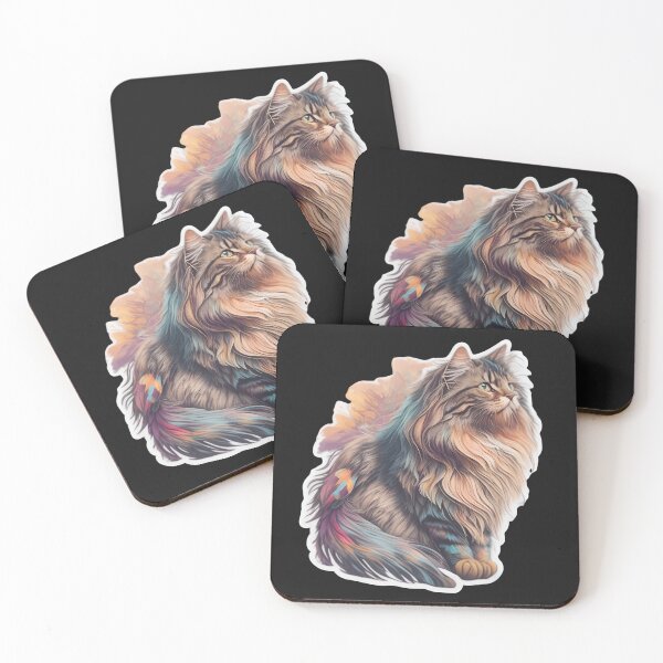 Item preview, Maine Coon (Sticker and Print Out) designed and sold by Sir Elgin Ortiz.