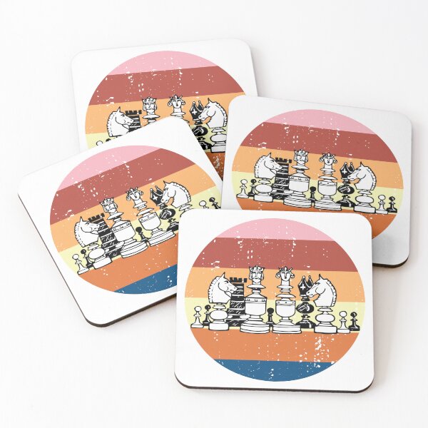 Item preview, Chess Retro Sunset designed and sold by beefrancky.