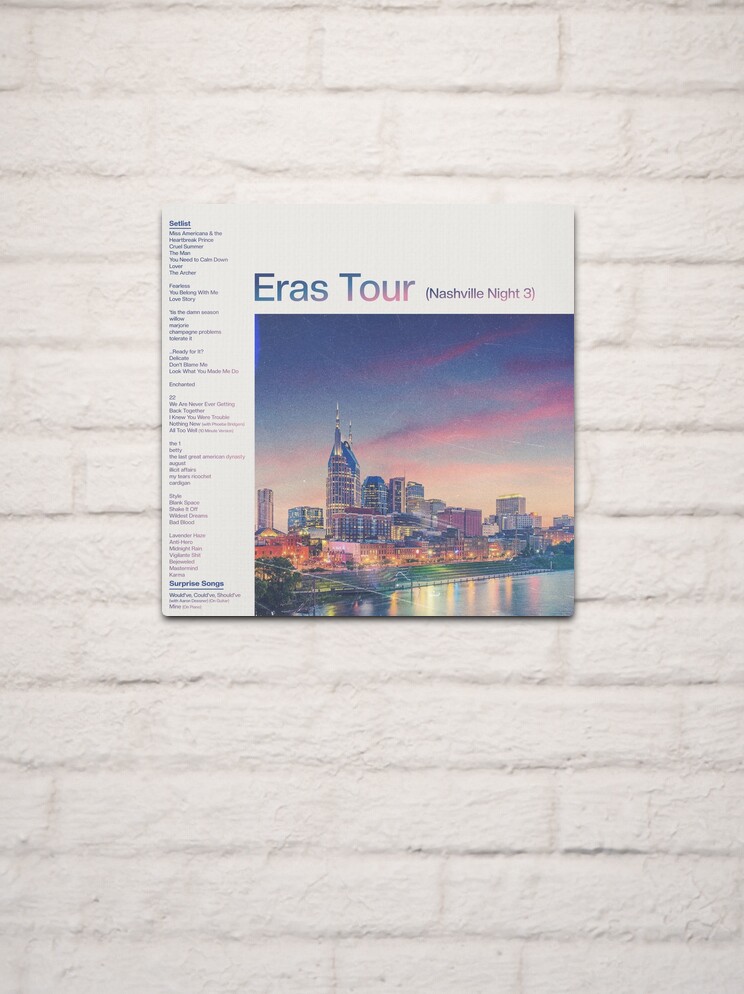 Eras Songs Pittsburgh Night 1 (Special Request) Jigsaw Puzzle for Sale by  SheWolfDaughter