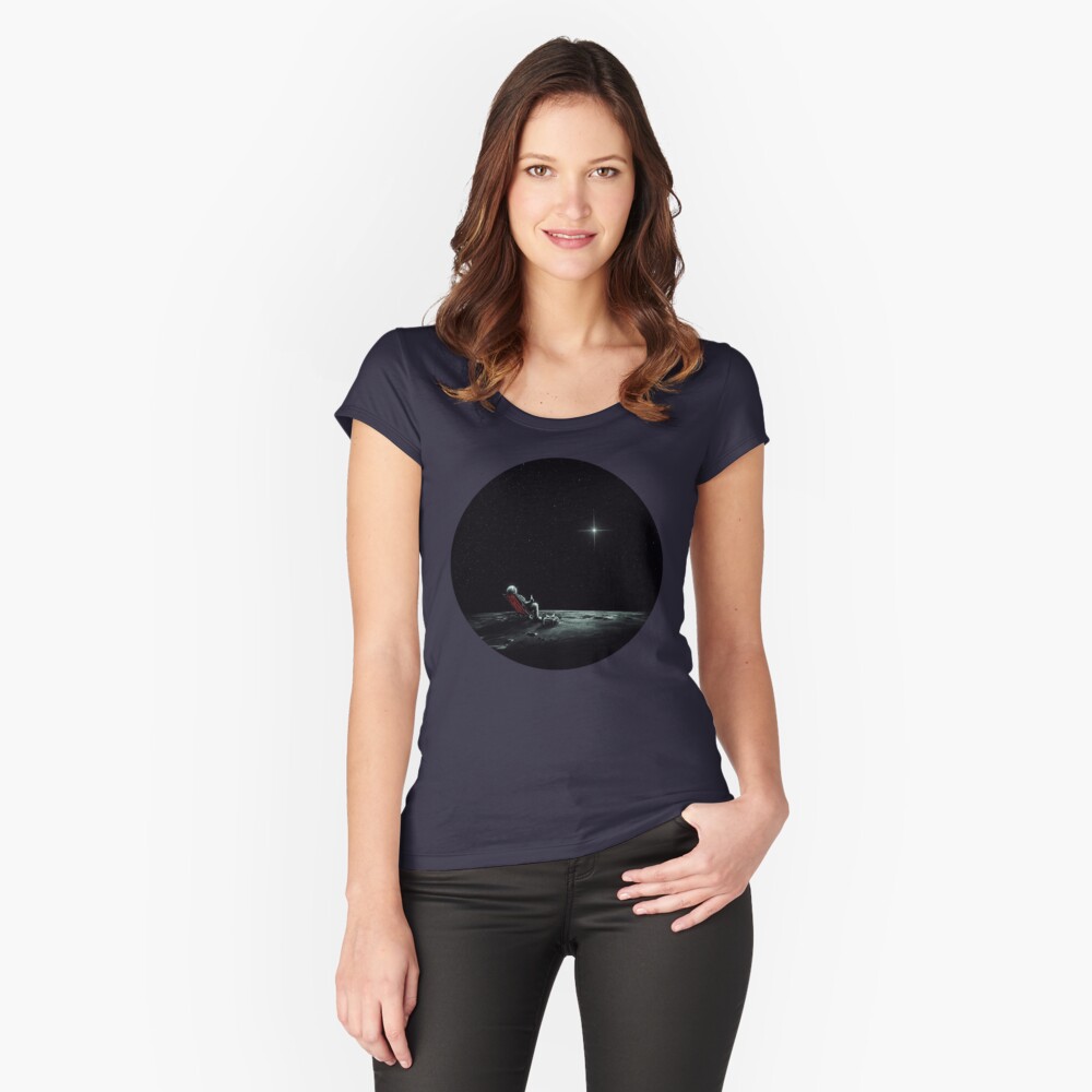 Item preview, Fitted Scoop T-Shirt designed and sold by nicebleed.