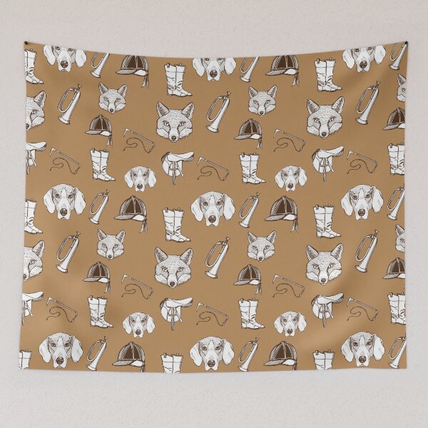 Item preview, English Foxhounds Dog tools Design Pattern designed and sold by Kriengsaktalek.