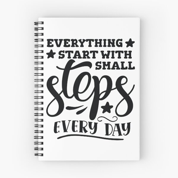 Item preview, Everything Start With Small Steps Every Day designed and sold by beefrancky.