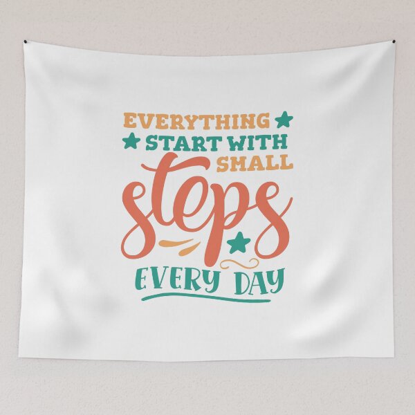 Item preview, Copy of Everything Start With Small Steps Every Day designed and sold by beefrancky.
