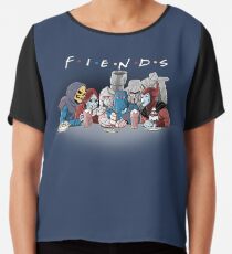 FIENDS Chiffon Top