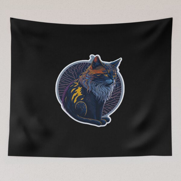 Item preview, Manx Cat (Sticker and Print Out) designed and sold by Sir Elgin Ortiz.