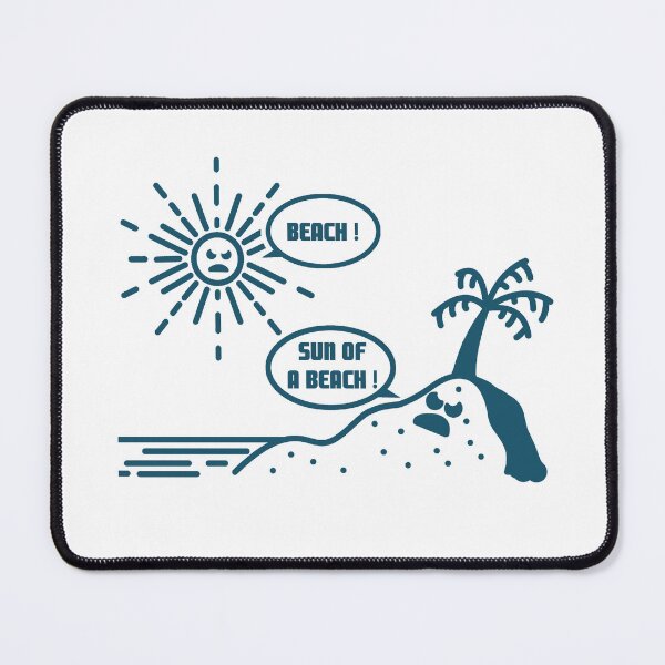 Item preview, BEACH! SUN OF A BEACH! (beach, summer, vacation) designed and sold by francoisville.