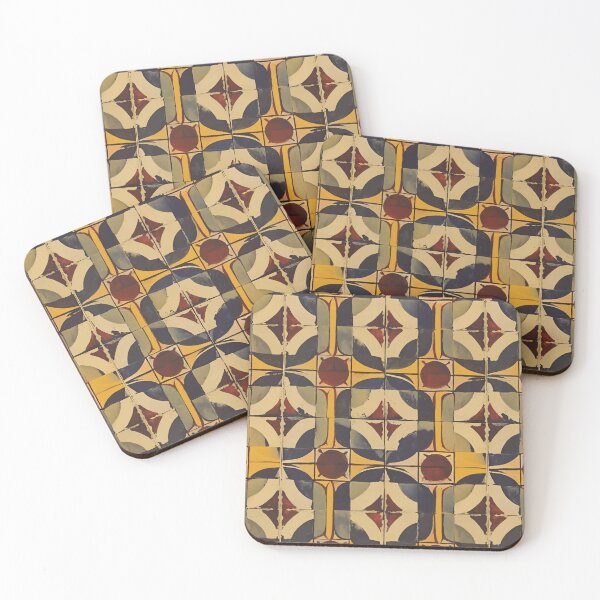 Item preview, Retro Tile Pattern, Vintage Colorful designed and sold by RetroTile.